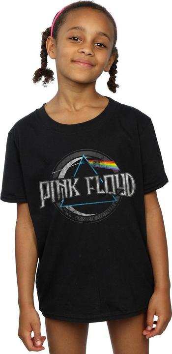 Produktbild Pink Floyd Dark Side Of The Moon Circular Logo TShirt Mädchen (152, 158)