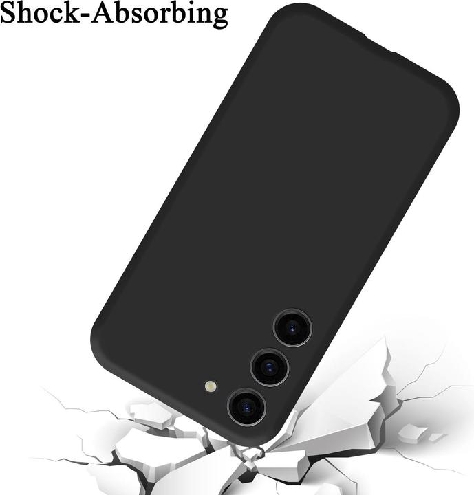 Actual product image Cadorabo Bumper TPU Liquid Silicone Case (Samsung Galaxy S23+)