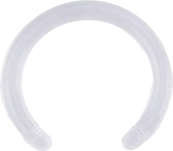 Produktbild Star Piercing Micro Circular-Stab transparent (ohne Messing, Bioflex)