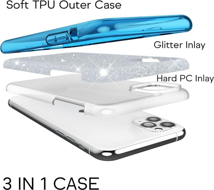 Immagine prodotto Nalia Copertura glitterata (Apple iPhone 11 Pro Max)