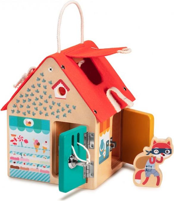 Immagine prodotto Lilliputiens Casa dell'apprendimento con chiusure multiple