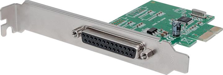 Image du produit Manhattan Carte PCI Express parallèle Un port DB25 IEEE 1284 adapté aux PCI Express x1 x2 x4 x8 et x16