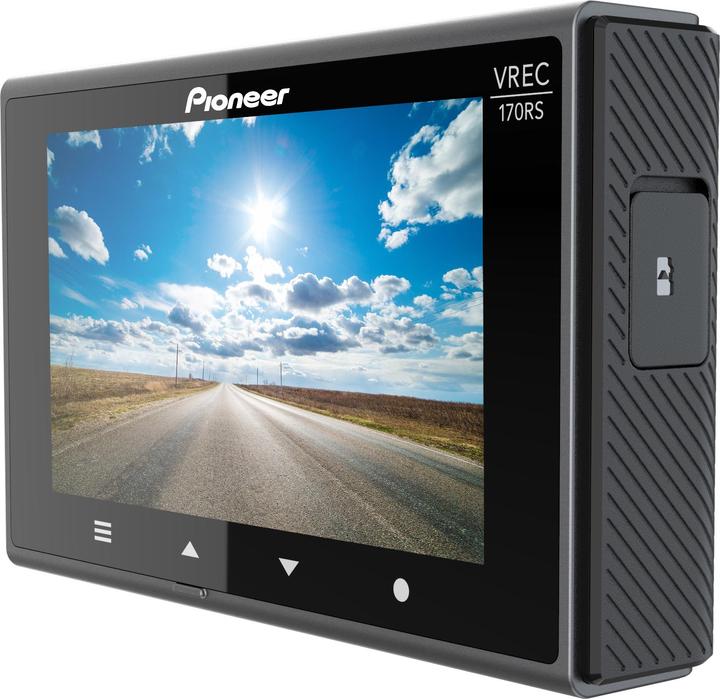 Actual product image Pioneer VREC-170RS Dashcam WLAN (Built-in display, Bluetooth, Wi-Fi, GPS receiver, Accelerometer, Full HD)