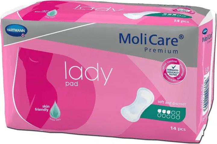 Actual product image Hartmann MoliCare Premium lady pad 1 drop (14 x)