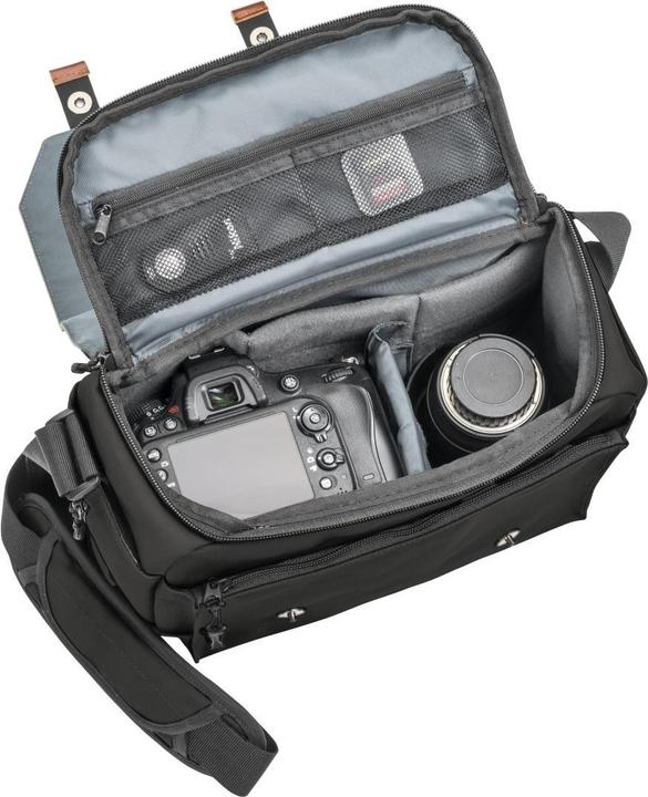 Produktbild mantona Kameratasche Milano grande (Kamera Schultertasche, 0.12 l)