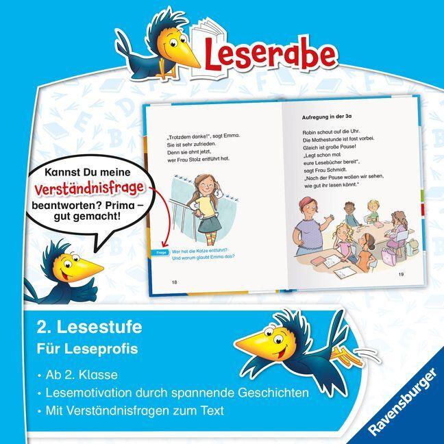 Actual product image Ravensburger Leserabe - 2. Lesestufe: Spannende Detektivgeschichten zum Mitraten (German, Anja Kiel, Angela Glökler, 2023)