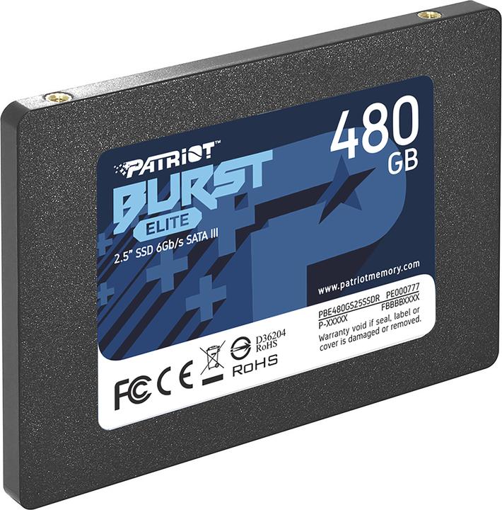 Actual product image Patriot Burst Elite Serial ATA III (480 GB, 2.5")