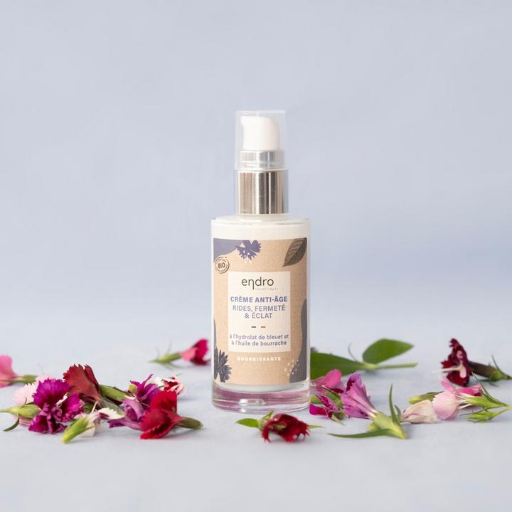 Produktbild Endro Cosmétiques Gesichtscreme natürlich Anti-Ageing Glasfl 50 ml (50 ml, 24h Creme)
