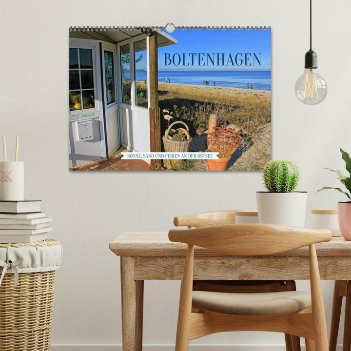 Produktbild Boltenhagen - Sonne, Sand und Ferien an der Ostsee (Wandkalender 2025 DIN A3 quer), Monatsk (A3, Deutsch)