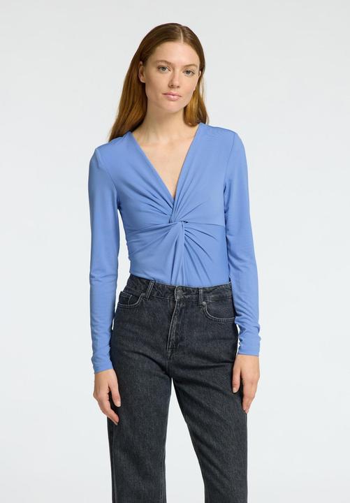 Actual product image Selected Femme Knoten-Effekt Langärmeliger Body (XS)