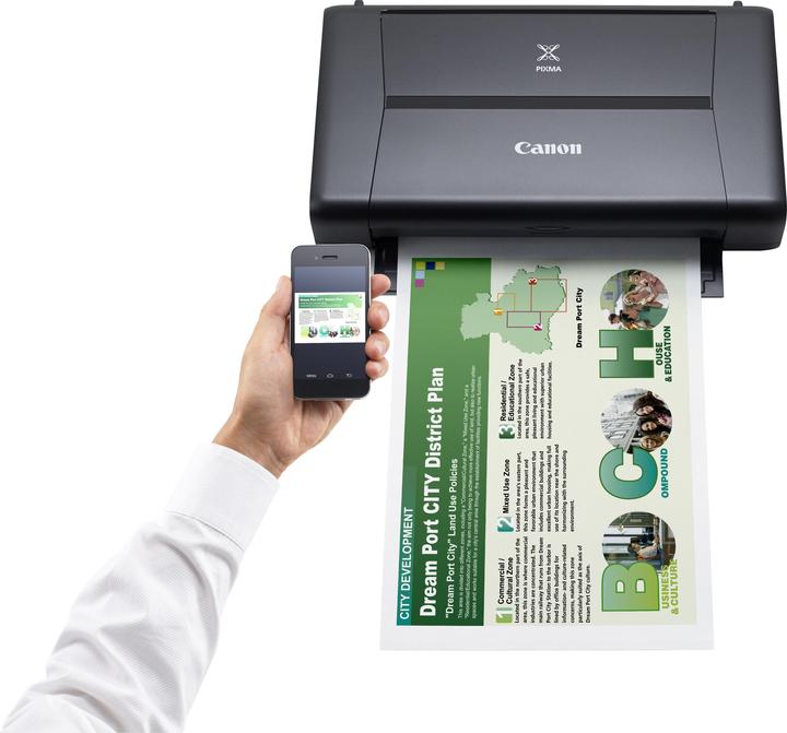 Produktbild Canon PIXMA iP110 mit Akku (Tintenpatrone, Farbe)