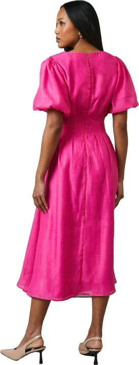 Immagine prodotto Principles Vestito Midi Plissettata Manica a Sbuffo Donna (38 D)