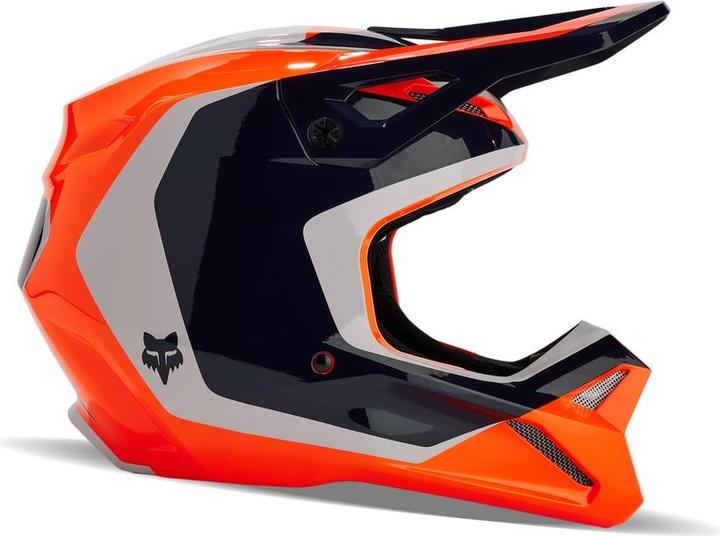 Fox Helmet 24 Yth V1 Nitro Flo Org (50 - 52 cm)