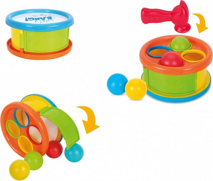 Produktbild Askato Trommel - Völkerball mit Bällen