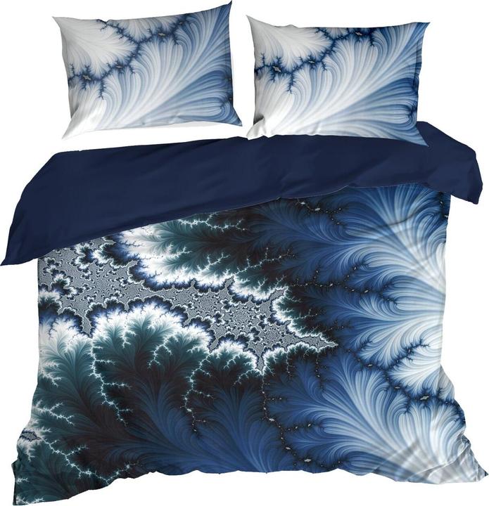 Bleu foncé, Blanc
