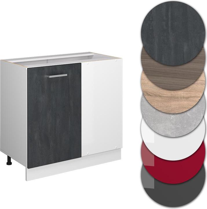 Produktbild Vicco Eckunterschrank R-Line (86 x 46 x 81.5 cm)