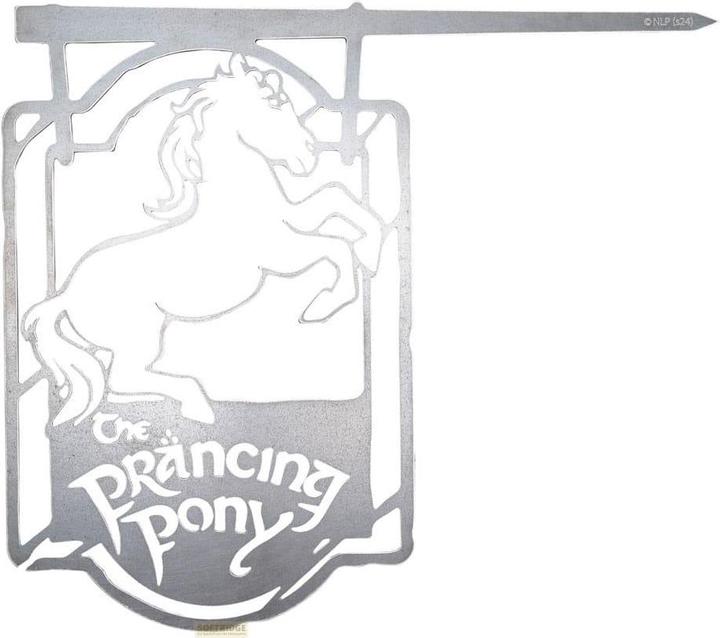 Actual product image Weta Workshop The Lord of the Rings Metalbird The Prancing Pony 32 cm