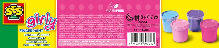 Produktbild Ses Fingerfarbe Trendy (Mehrfarbig, 150 ml)