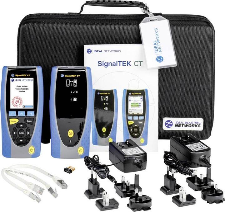 Image du produit Ideal SignalTEK CT Câble de données TransmissionTester Écran tactile