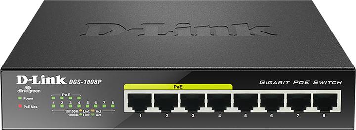 Produktbild D-Link Dgs-1008p (8 Ports)