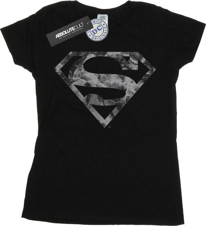 Immagine prodotto Superman Marble Logo Maglietta Donna (M)