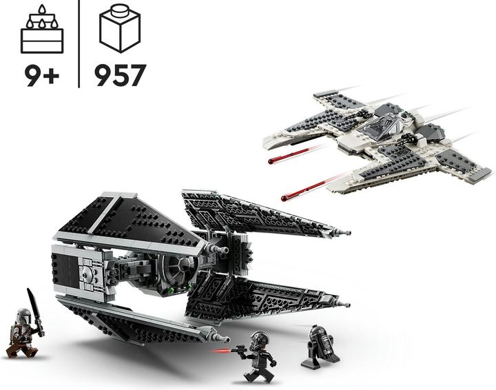 Produktbild LEGO Mandalorian Fang Fighter vs. Tie Interceptor (75348, LEGO Star Wars)