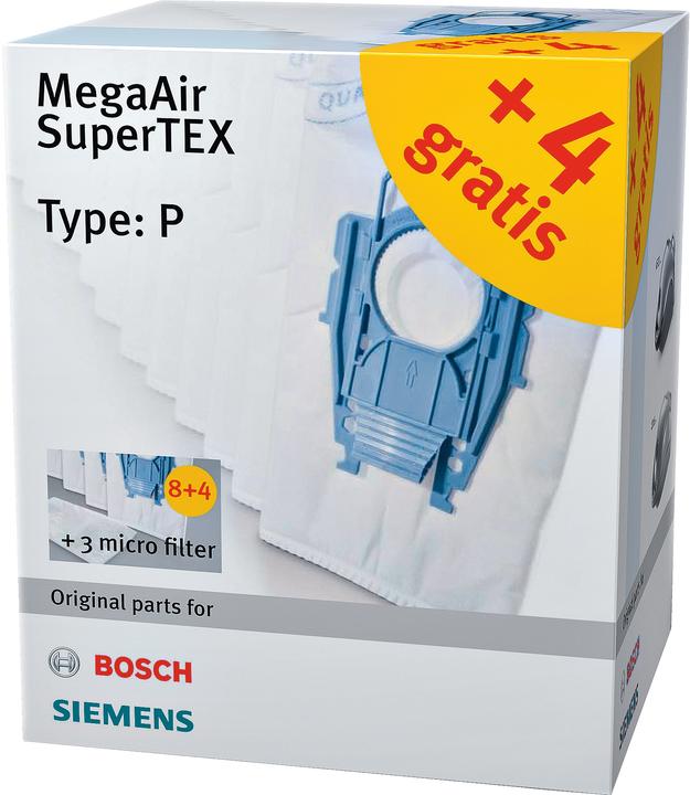 Bosch Hausgeräte Filter (12+3)Type P (for VS08 / BSG8) (12 x)