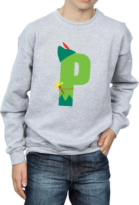 Immagine prodotto Disney Alphabet P Is For Peter Pan Felpa Ragazzi (128)