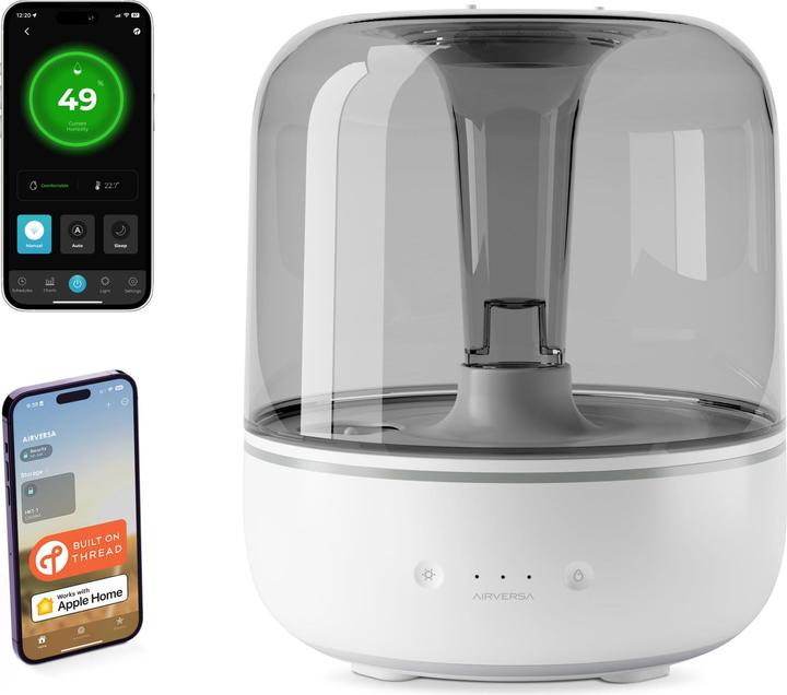 Image du produit Airversa Humelle Humidificateur d'air intelligent HomeKit (50 m²)