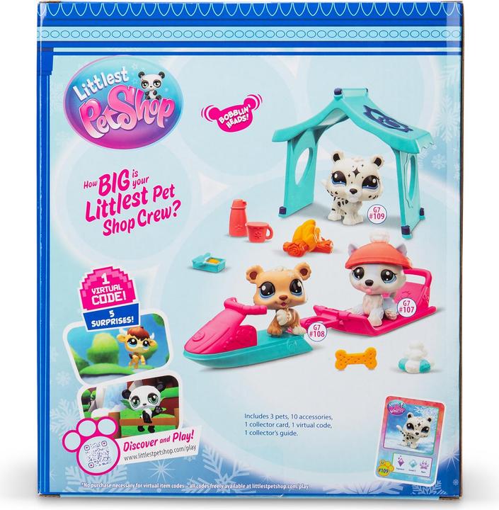 Immagine prodotto Littlest Pet Shop Gioco del giorno della neve (00534)