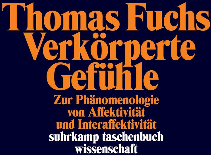 Actual product image Verkörperte Gefühle (German, Thomas Fox, 2024)