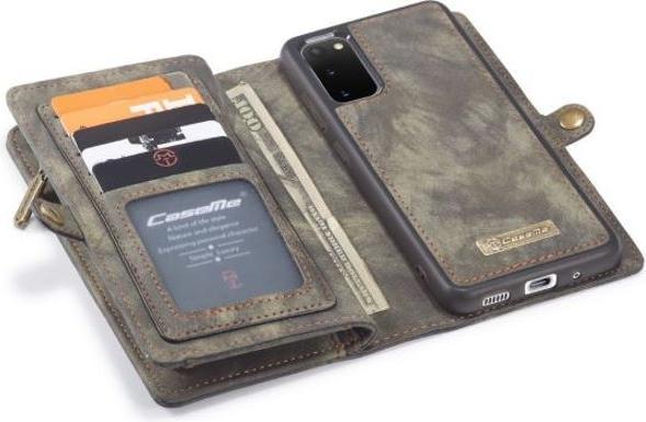 Produktbild Caseme Leder Portemonnaie mit Plastik Hülle (Samsung Galaxy S20+)