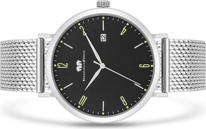 Immagine prodotto Orologio al quarzo Arakon II in acciaio inox argento - 34086 (Orologio da polso analogico, 42 mm)