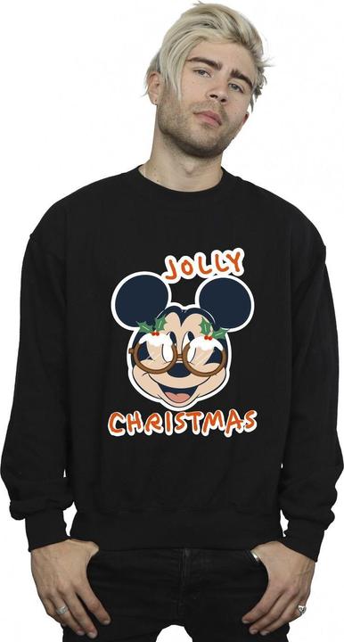 Produktbild Disney Mickey Mouse Jolly Christmas Glasses Sweatshirt (4XL)