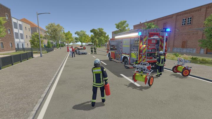 Produktbild Aerosoft Notruf 112 - Die Feuerwehr Simulation - Platinum Edition (PC, DE)