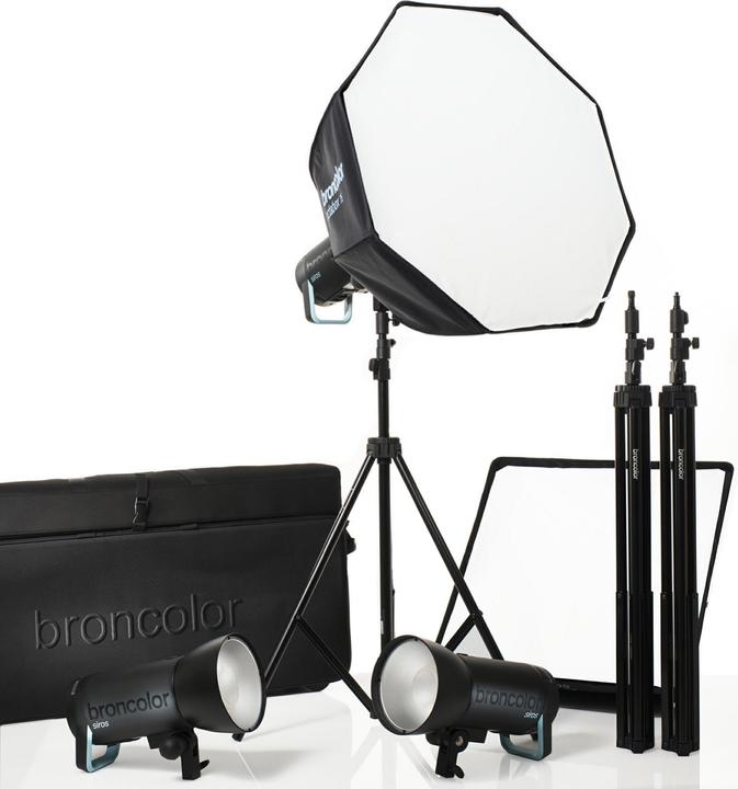 Actual product image Broncolor Siros 800 S Pro Kit 3 WiFi / RFS 2 (800 W, Set)