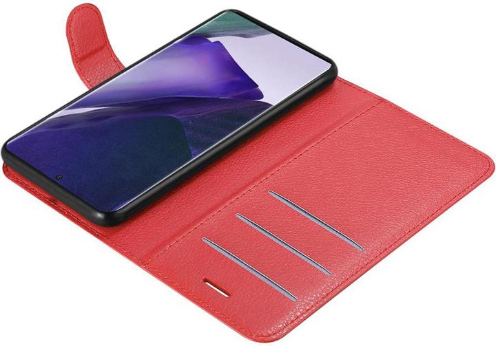 Actual product image Cadorabo Book with stand function cover (Samsung Galaxy Note 20+)
