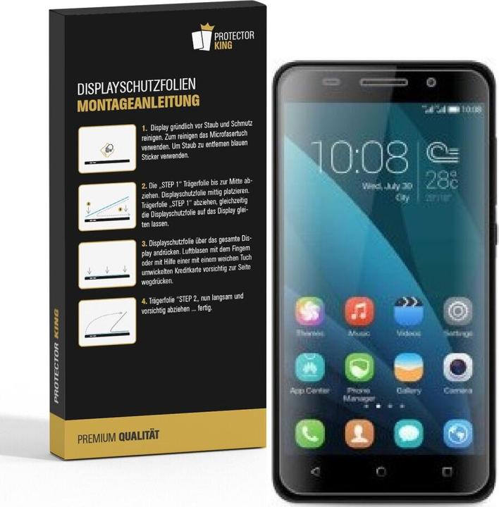 Produktbild Protectorking 3x Displayschutzfolie matt Anti-Reflex entspiegelt (3 Stück, Honor 4X)
