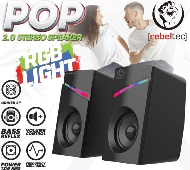 Actual product image Rebeltec Speaker 2: 0 POP