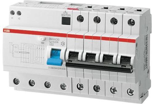 Immagine prodotto Busch-Jaeger Busch-Jäger DS204A-B16/0,03 Combinazione FI/LS 6kA,4P,tipo A,B 16A,30mA DS204 A-B16/0,03