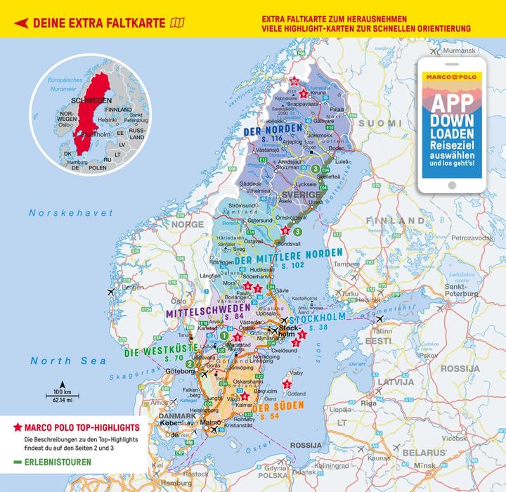 Image du produit Reiseführer Schweden (Allemand, Karin Bock-H�ggmark, Clemens Bomsdorf, 2023)