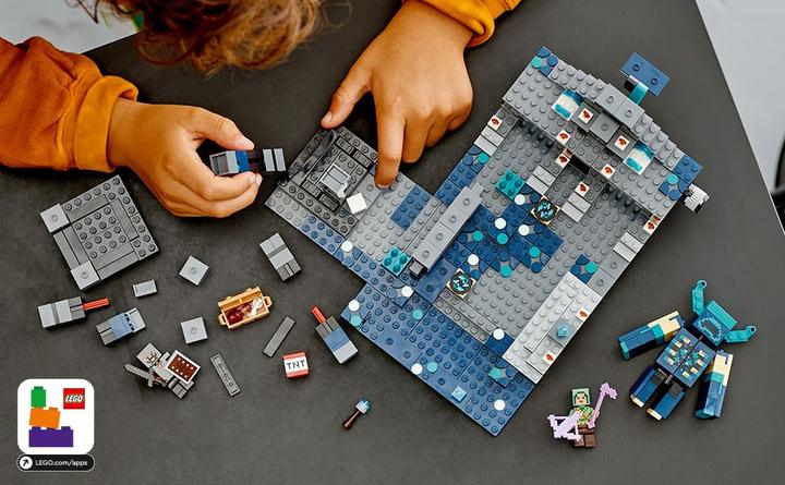 Produktbild LEGO Das Duell in der Finsternis (21246, LEGO Minecraft)