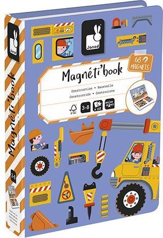 Produktbild Janod Magnetbuch Baustelle