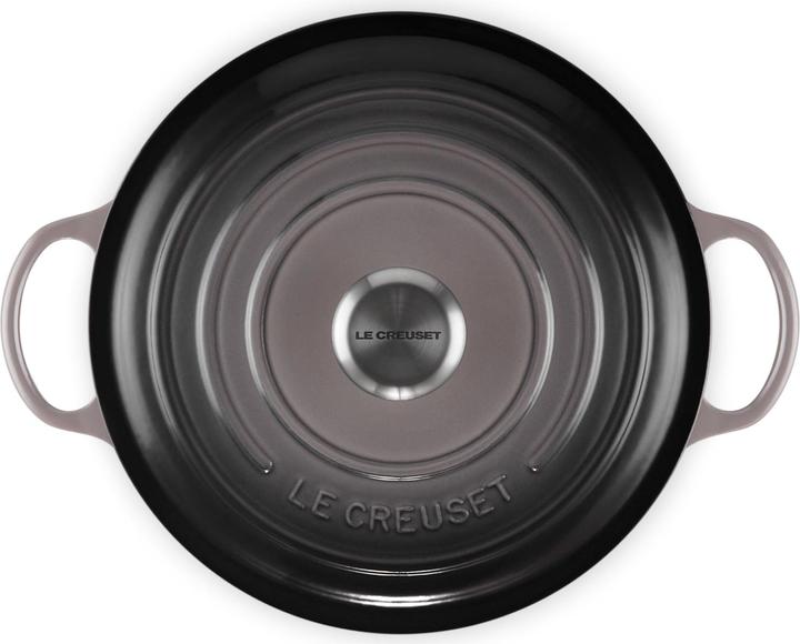 Actual product image Le Creuset Cocotte LA MARMITE SIGNATURE gris foncé (Casserole + Stewpot, Cast iron, Enamel)