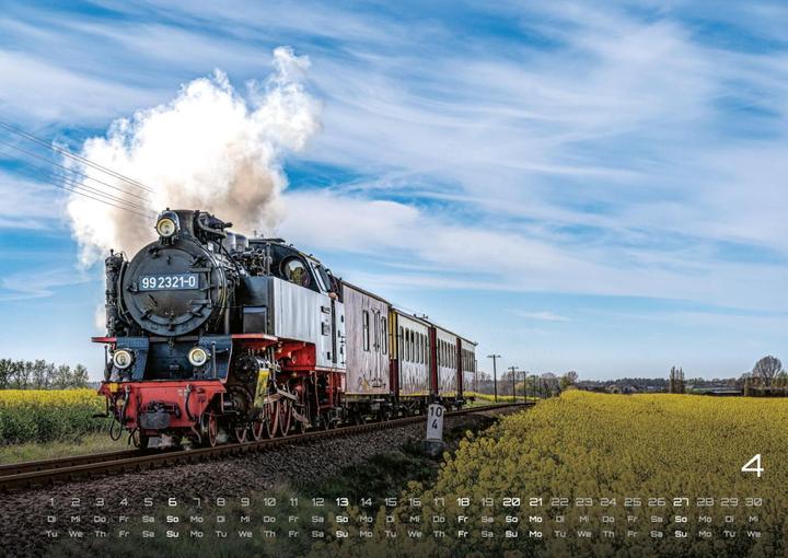 Immagine prodotto Ferrovia - L'affascinante mondo ferroviario - 2025 - Calendario DIN A2 (Copertina rigida, Tedesco)