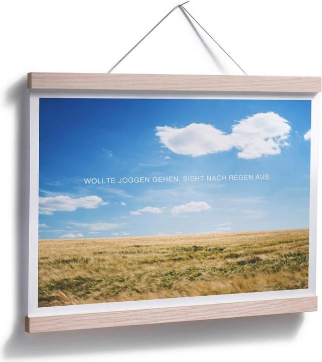 Immagine prodotto Trenddeko Voleva andare a correre...... (80 x 60 cm)