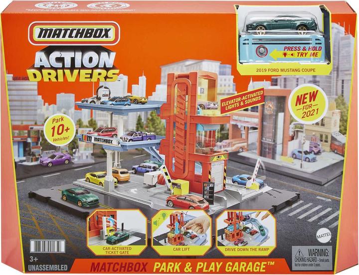 Produktbild Matchbox Parkgarage Spielset mit Geräuschen