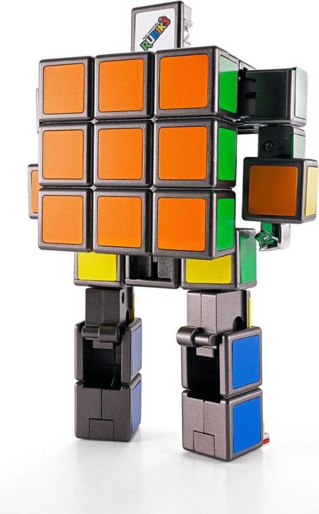 Actual product image Bandai Rubik's Cube Soul of Chogokin diecast action figure Rubik's Cube Robo 15 cm