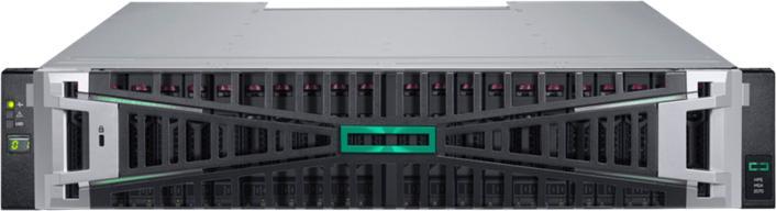 Immagine prodotto HPE E MSA 2070, 10/25GbE, iSCSI, pacchetto flash SFF (iSCSI)