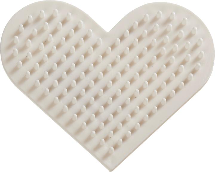 Actual product image Creativ Company Ironing beads plates heart white